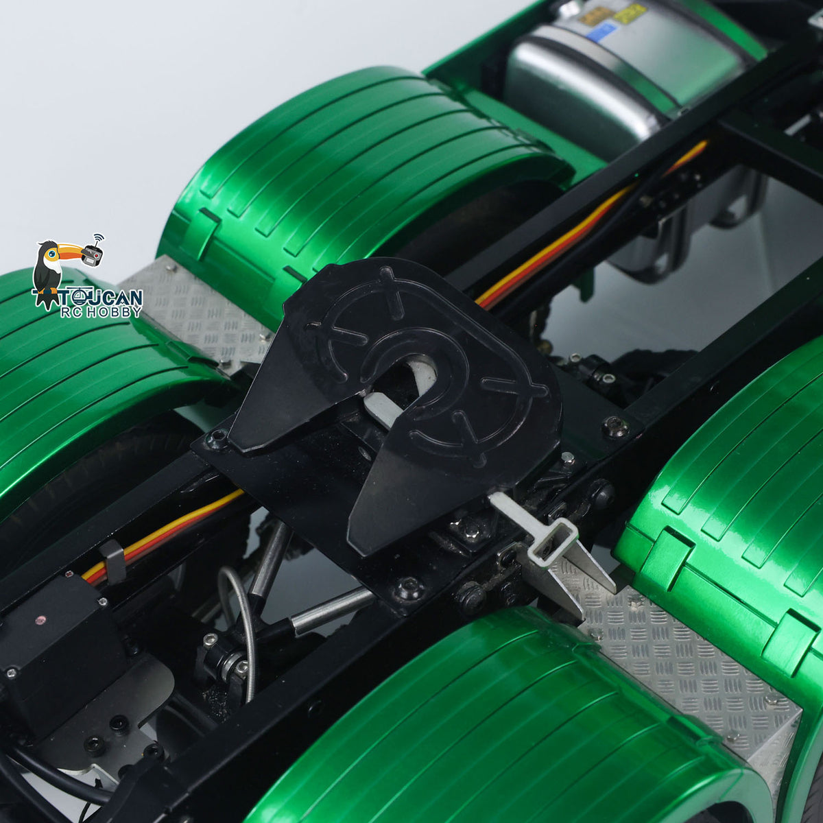 KABO-K770S-100 1/14 RC Tractor Truck Fifth-Wheel Coupler Close-Up,Standard Connector For 1/14 RC Semi-Trailers