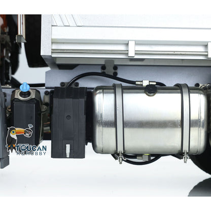 KABO‑K3364 1/14 RC 6x6 Dump Truck Chassis Side Tank And Pipe Fittings Close‑Up,Simulated Under‑Chassis Accessories
