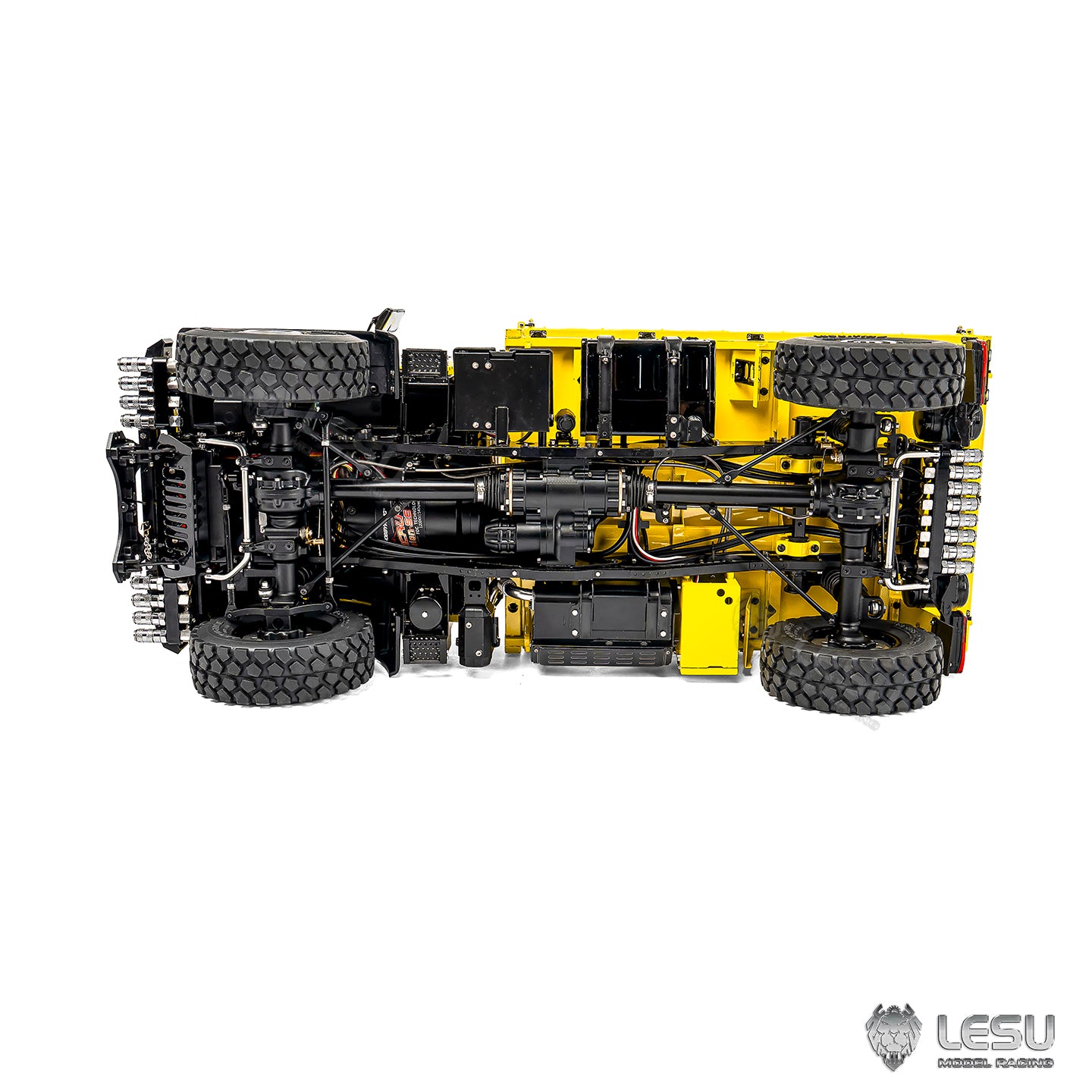 LESU U4023 1/14 metal hydraulic RC light truck chassis with portal axle and differential lock