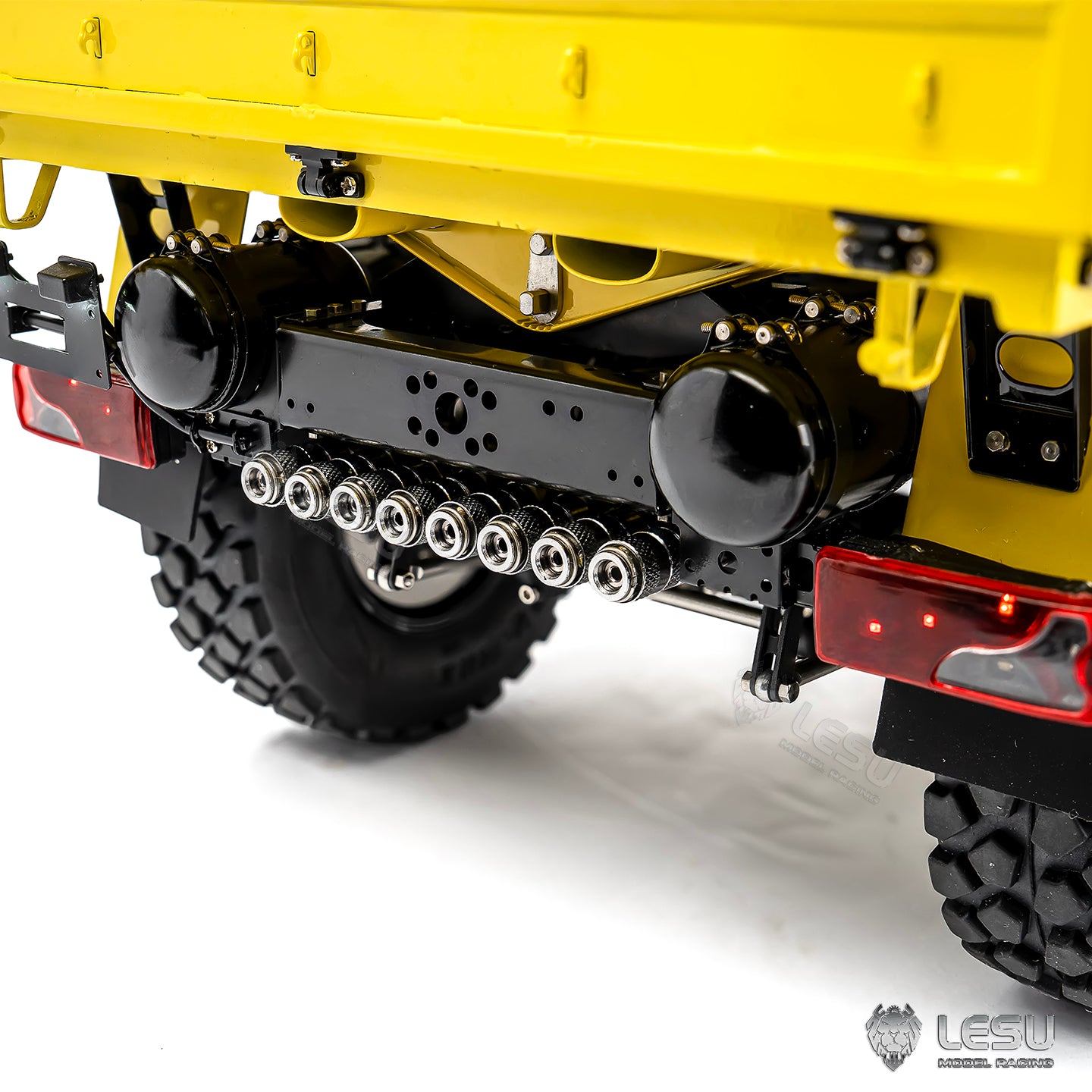 LESU U4023 1/14 metal hydraulic RC light truck rear body detail