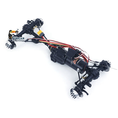 LESU U4023 1/14 metal RC all terrain light truck chassis with portal axles