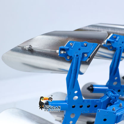 LESU 1/14 RC AT‑C0072 Reversible Plow Bracket And Adjustment Bolt Close‑Up, Heavy‑Duty Metal Connection Structure