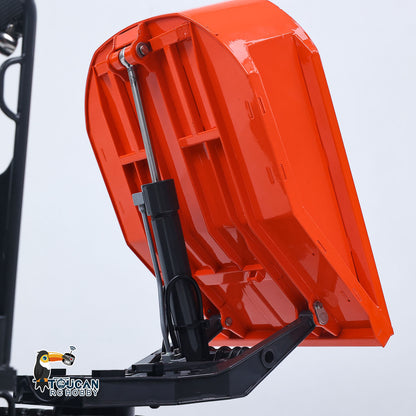 LS 1/14 RC Metal Hydraulic Tracked Dumper Aoue KC300HR‑5 Dump Bucket Hydraulic Cylinder Lifting Mechanism Close‑up RC Dumper Hydraulic Parts