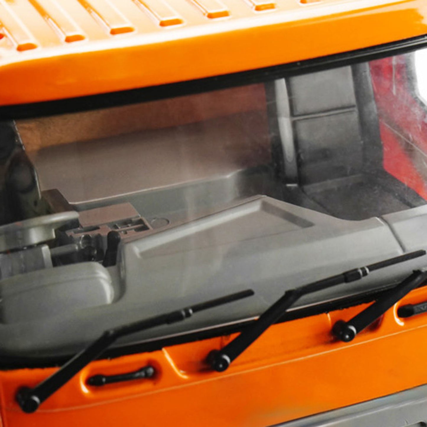 LS RC truck windshield cab glass front window detail