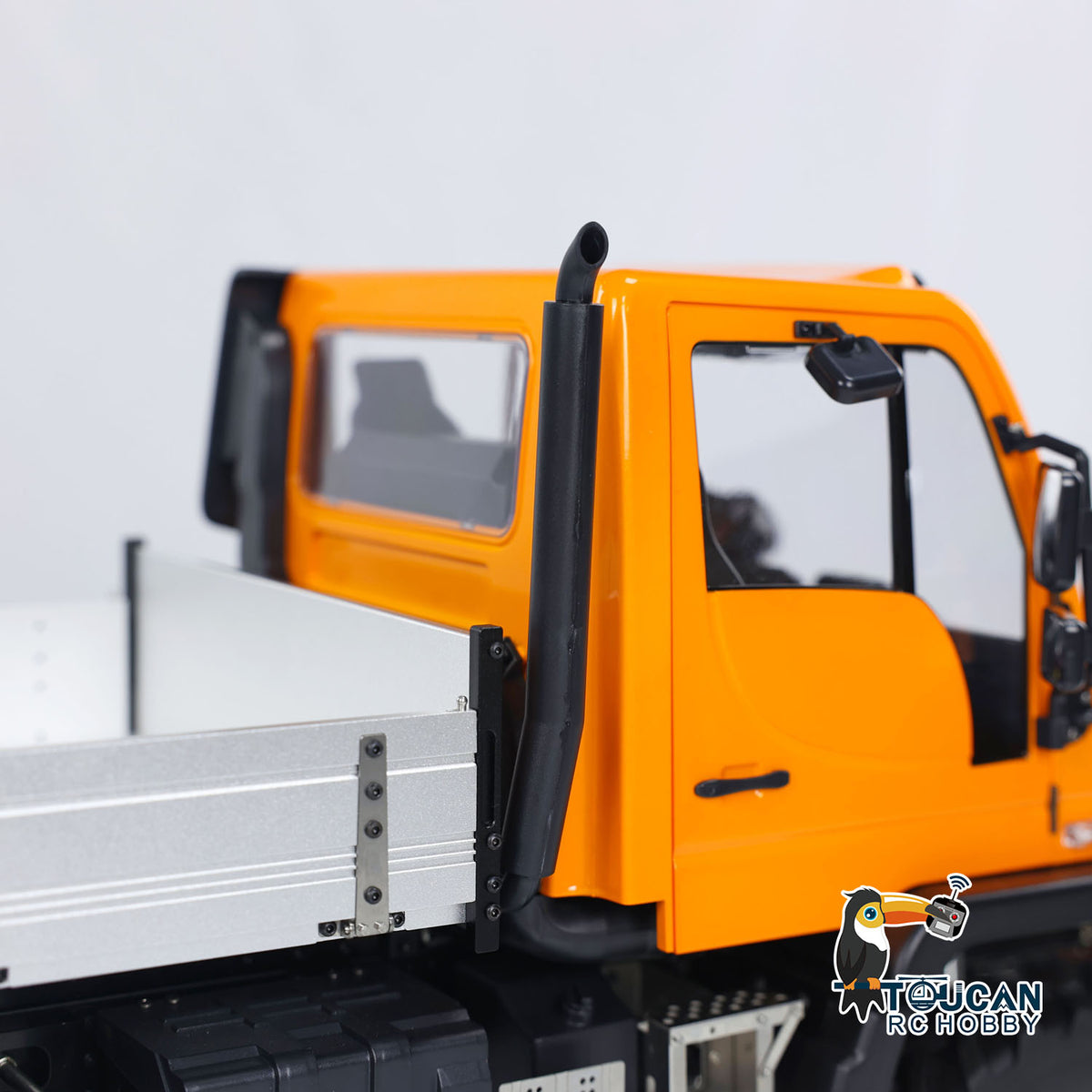 MD 1/10 RC Climbing Truck U423 Cargo Bed Closeup, Metal Truck Bed Structure