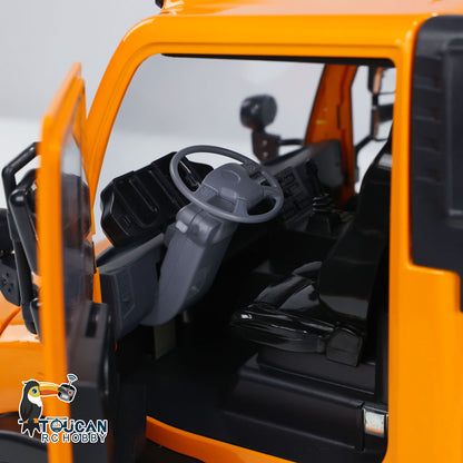 MD 1/10 RC Offroad Truck U423 Open Door Closeup, Simulated Door Handle and Window Frame
