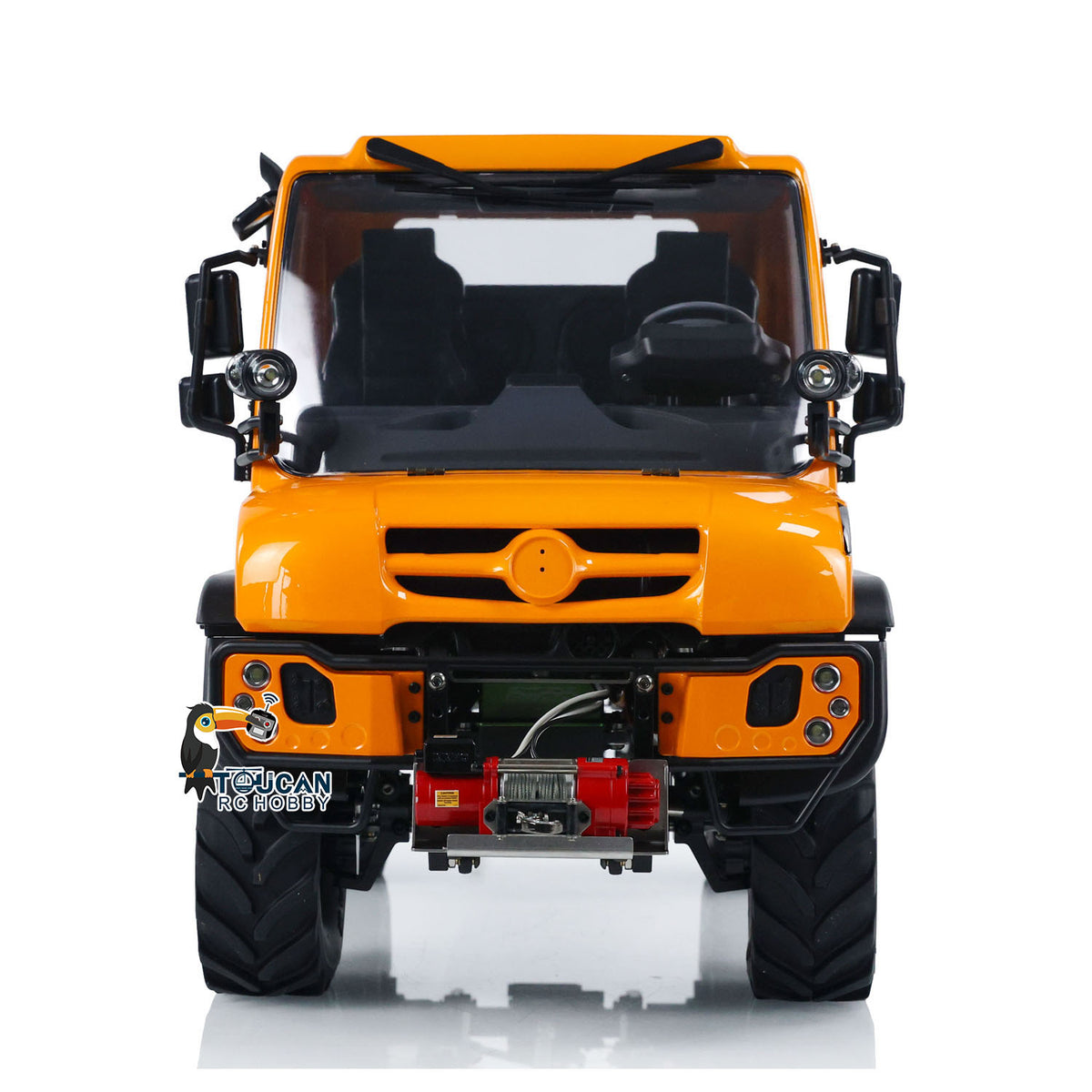 MD 1/10 RC Climbing Truck U423 Left Side View, Full-Time Four Wheel Drive RC Crawler