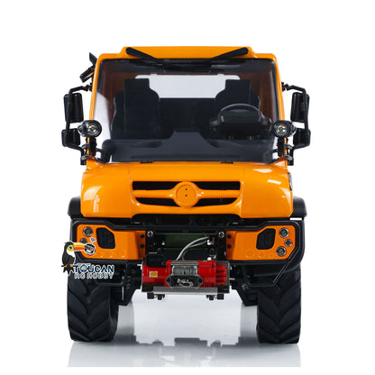 MD 1/10 RC Climbing Truck U423 Left Side View, Full-Time Four Wheel Drive RC Crawler