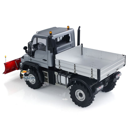MD 1/10 RC 4X4 U423 Grey Crawler Side View, Waterproof Metal Gear Steering Servo