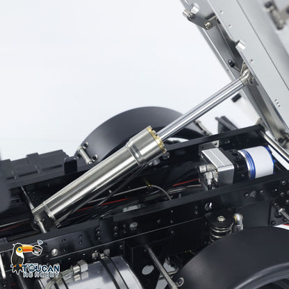 MD 1/10 RC Crawler U423 Hydraulic Lifting Cylinder Closeup for Cargo Bed