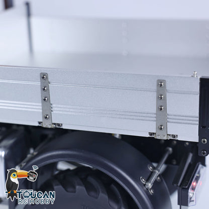 MD 1/10 RC 4X4 U423 Chassis Frame Closeup, Metal Structure and Pipeline Details
