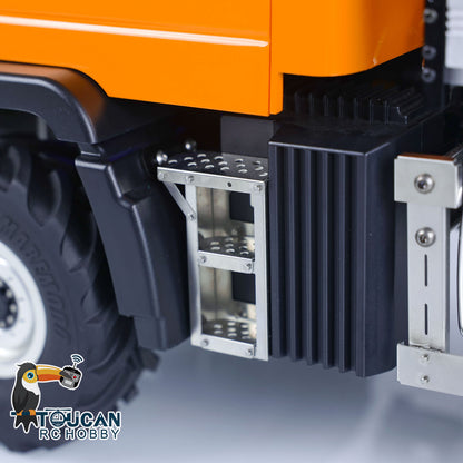 MD 1/10 RC Crawler U423 Frame Side Closeup, Metal Chassis & Simulation Fuel Tank