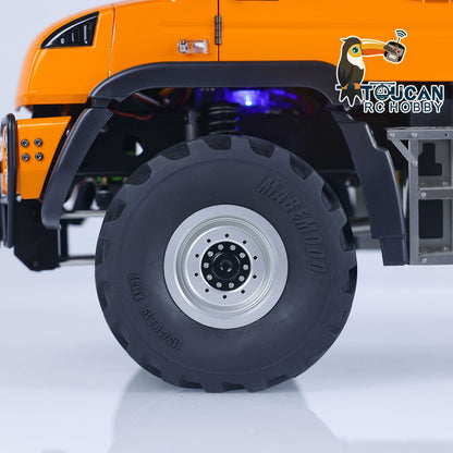 MD 1/10 RC 4X4 U423 Wheel Tire Closeup, Heavy-Duty Off-Road Rubber Tire Assembly