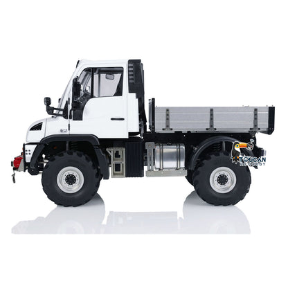 MD 1/10 RC Crawler U423 White Side View, Full-Time Four Wheel Drive RC Offroad Vehicle