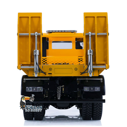 MD 1/14 8x8 metal hydraulic RC rescue truck rear view