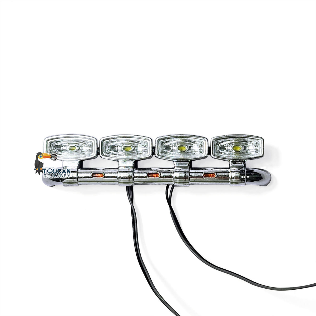 MD 1/14 RC 6x6 Tractor Truck 770S Free Roof Light Accessory, Auxiliary LED Light Upgrade Part