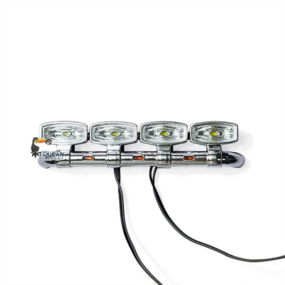 MD 1/14 RC 6x6 Tractor Truck 770S Free Roof Light Accessory, Auxiliary LED Light Upgrade Part
