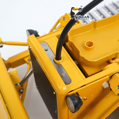 MD D7 1/14 metal hydraulic RC bulldozer fuel tank detail