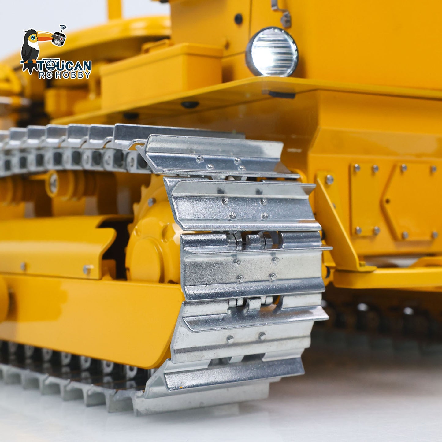 MD D7 1/14 metal hydraulic RC bulldozer metal track detail