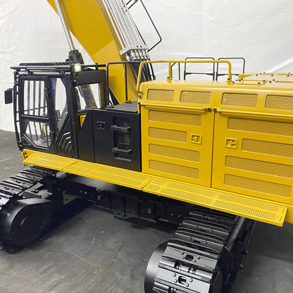 RC hydraulic excavator BMG C374-UHD isolated white background product listing image
