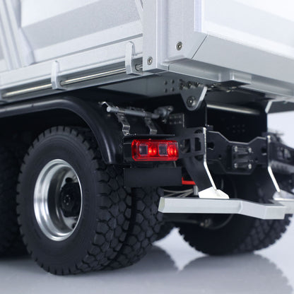 Night driving LED lights system on 1/14 RC hydraulic dump truck Kabolite K3367