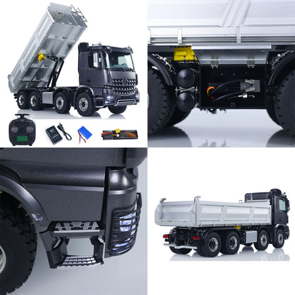 Two-speed transmission system inside Kabolite K3367 1/14 RC dump truck model