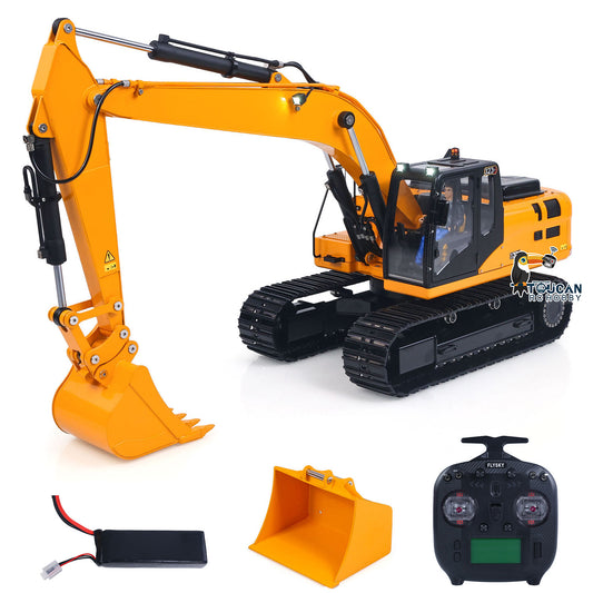 1/12 RC Hydraulic Excavator GZJC C323GX-TOUCAN 95% Full Metal Track Digger 24KG