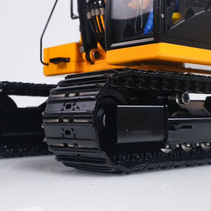 RTR Metal 1/12 Hydraulic Remote Control Excavator 323GX 3 Way Valve RC Digger Model Quick Coupler Flysky ST8 Radio Battery