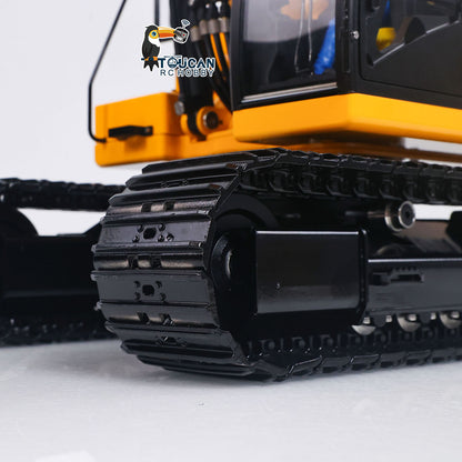24KG Heavy Duty RC Digger GZJC C323GX-TOUCAN Stainless Steel Track Undercarriage