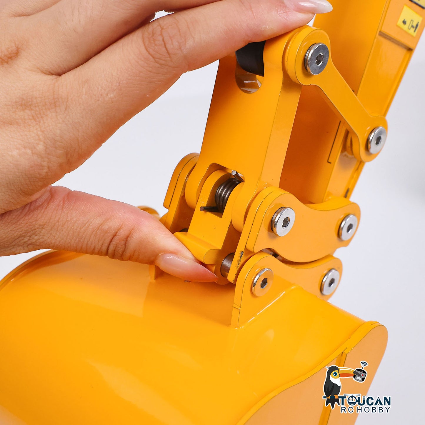 TOUCAN C323GX 1/12 RC Hydraulic Excavator GZJC CNC Machined Metal Engineering Model