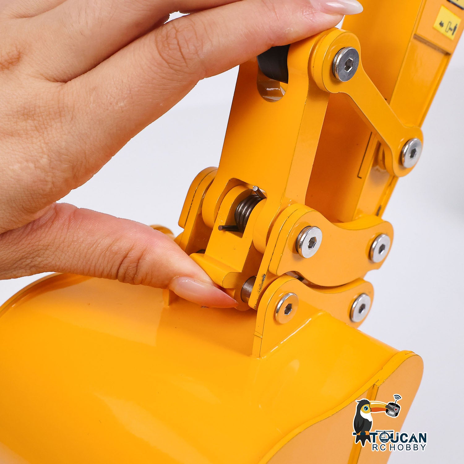 TOUCAN C323GX 1/12 RC Hydraulic Excavator GZJC CNC Machined Metal Engineering Model