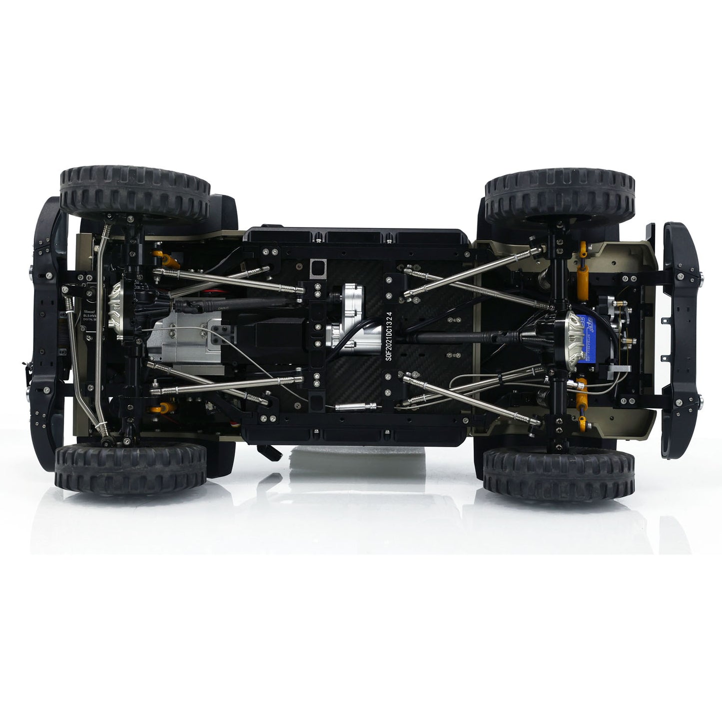 rc-1-10-sule-twolf-715-metal-crawler-chassis-bottom-drive-system-view