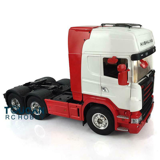 Tracteurs Highline RC 6*4 en plastique 1/14 Midtop peints à 3 essieux