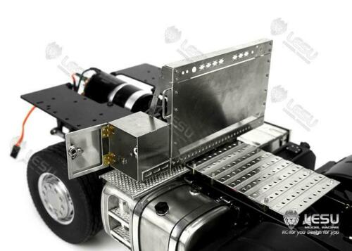 LESU 1/14 Metal 6*4 Chassis for Tractor Truck Model with 2Speed Transmission with 1/2 Transfer Case