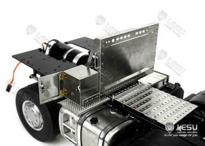 LESU 1/14 Metal 6*4 Chassis for Tractor Truck Model with 2Speed Transmission with 1/2 Transfer Case