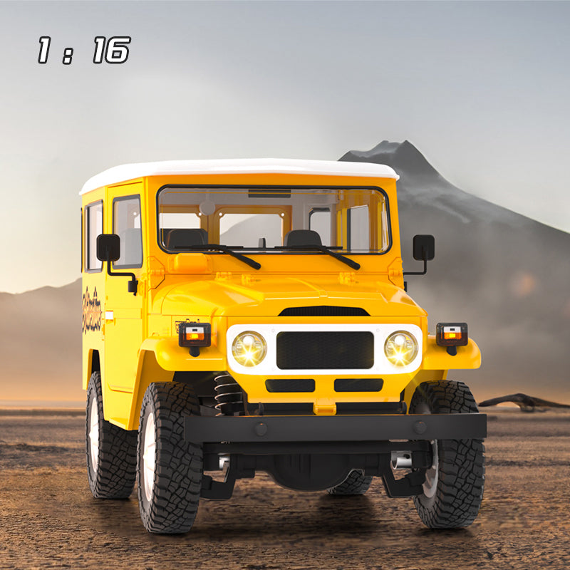 IN STOCK 1/16 HG 4x4 RC Off-road Vehicles Land Cruiser FJ40 Electric Crawler Car