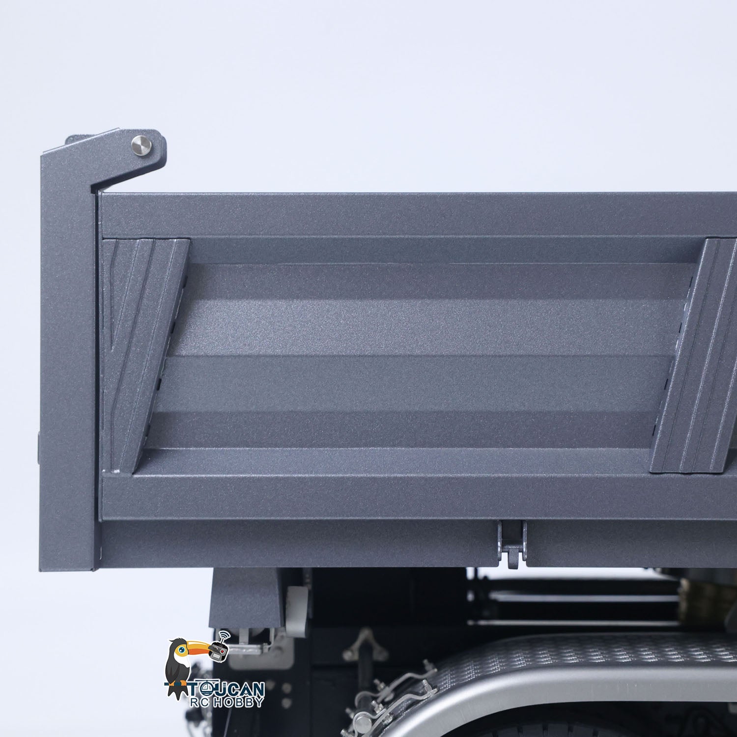 TH-X 1/14 6x6 RC Dump Truck Dump Bed Detail for Three-Way Tipping