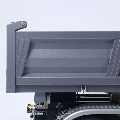 TH-X 1/14 6x6 RC Dump Truck Dump Bed Detail for Three-Way Tipping