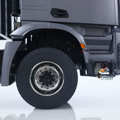 TH-X 1/14 6x6 RC Dump Truck Wheel and Tire Detail