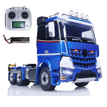 TOUCAN 1/14 6x6 RC semi truck angled front view