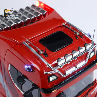 Toucan 1/14 770S 8x8 metal chassis RC tractor truck cab roof detail