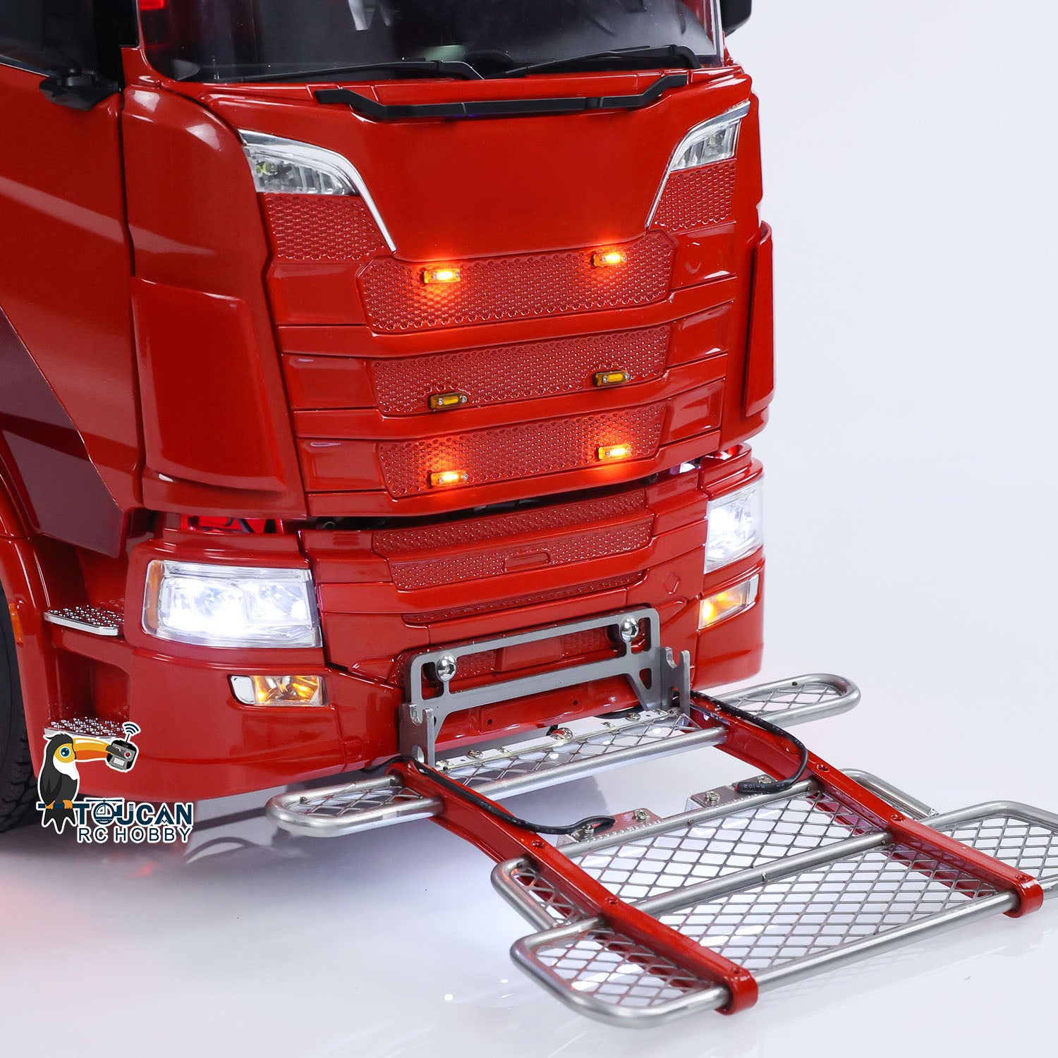 Toucan 1/14 770S 8x8 metal chassis RC tractor truck front bumper