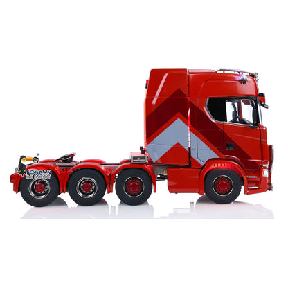 Toucan 1/14 770S 8x8 metal chassis RC tractor truck side view