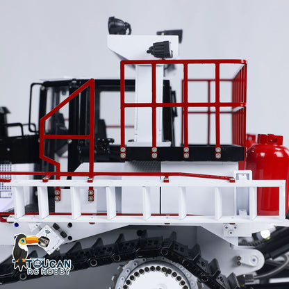 TOUCAN BSM D11T 1/14 Hydraulic Bulldozer Cabin Side Close-Up, Safety Guard Rail, Fuel Tank & Side Body Structure