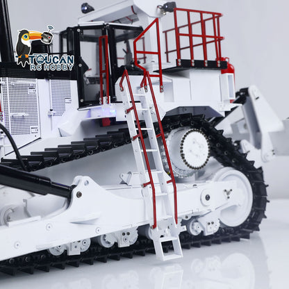 TOUCAN BSM D11T 1/14 Hydraulic Bulldozer Right Rear View, Access Ladder, Safety Rail & Rear Ripper Structure Detail