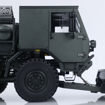 TOUCAN CUB3 1/18 8X8 RC Military Truck Side Close-Up, Wheel & Air Suspension Structure Detail, Remote-Controlled Height & Stiffness Adjustment