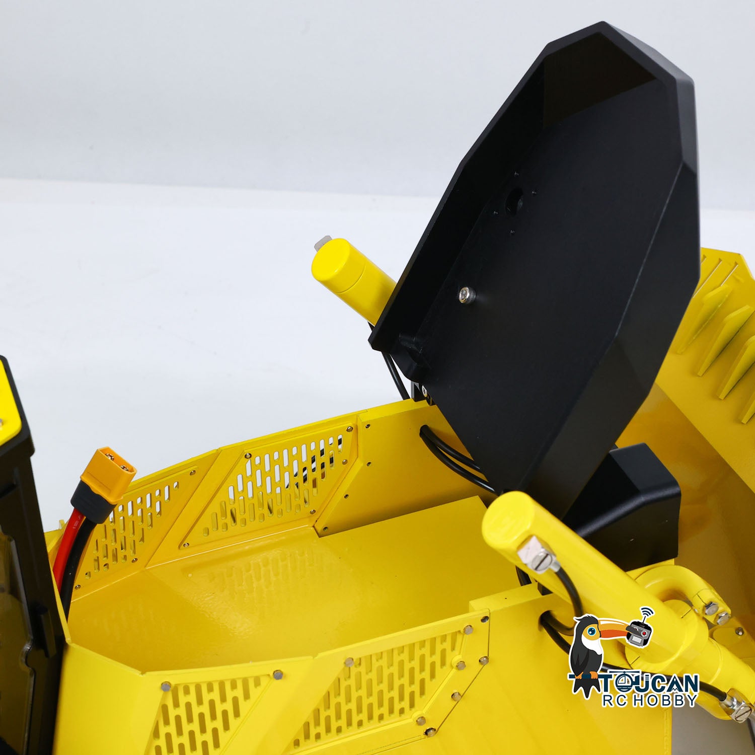 1/12 RC Hydraulic Bulldozer D155AX Big Blade 7 Way Valve Model