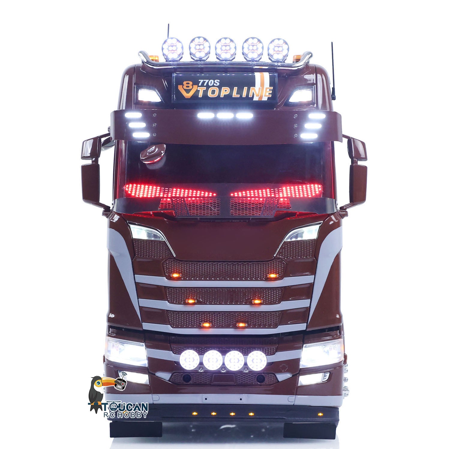 TOUCAN RC Tractor Truck Floating Cab and Chassis Suspension Dynamic System