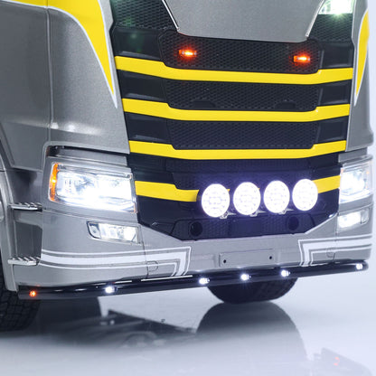 TOUCAN RC Tractor Truck Front Bumper Guard Metal Protection Detail