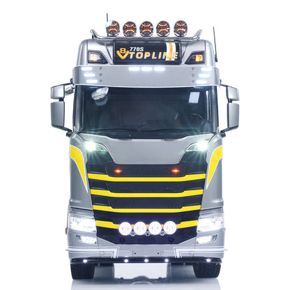 TOUCAN SC 770S RC Tractor Truck Front View Heavy Duty 6x6 Metal Structure Detail